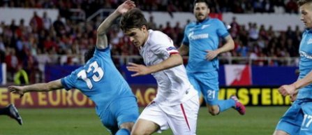 Europa League: FC Sevilla - Zenit Sankt Petersburg 2-1, in prima mansa a sferturilor de finala